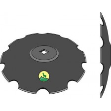 Disque crénelée à fond plat - Ø710