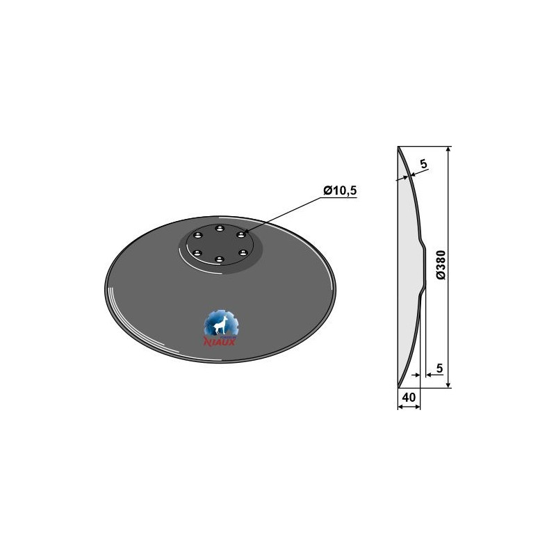 Disque de marquage - Lemken - 3490460