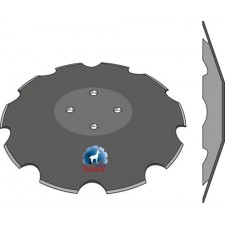 Disque crénelé Ø510x6,5 - John Deere - NS90340002