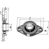Palier de serrage UCFL - Ø45