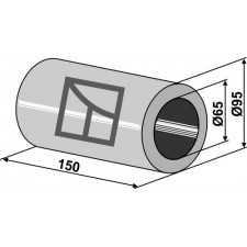 Pièce intercalaire - 150mm