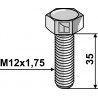 Boulon à tête hexagonal - M12