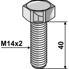 Boulon à tête hexagonal - M14