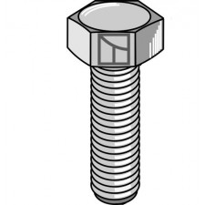 Boulon à tête hexagonal - M14