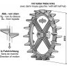 Roue à came - Ø550mm - AG007514