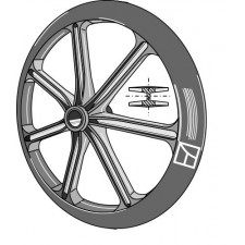 Roue packer - Ø700mm - AG007507