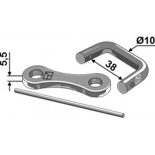 Raccord pour chaîne Ø10 - AG007870