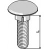 Boulon M8 galvanisé sans écrou - AG008448