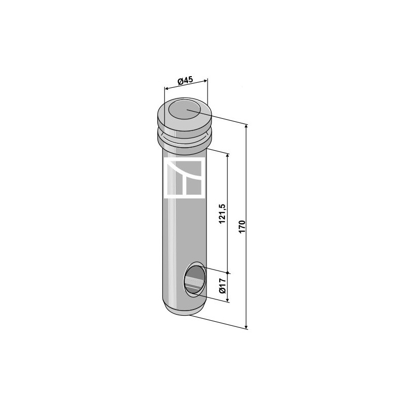 Piton pour barres inférieures - Cat. III - AG011177