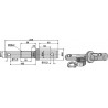 Piton pour barres de poussée et barres inférieures - AG011173