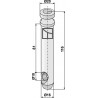 Piton pour barres de poussée - AG011143