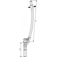 Piton de sécurité pour remorques modèle Deutz - AG011140