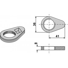 Contre-écrou - standard - AG011085