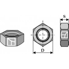 contre-écrou - hexagonal - AG011068