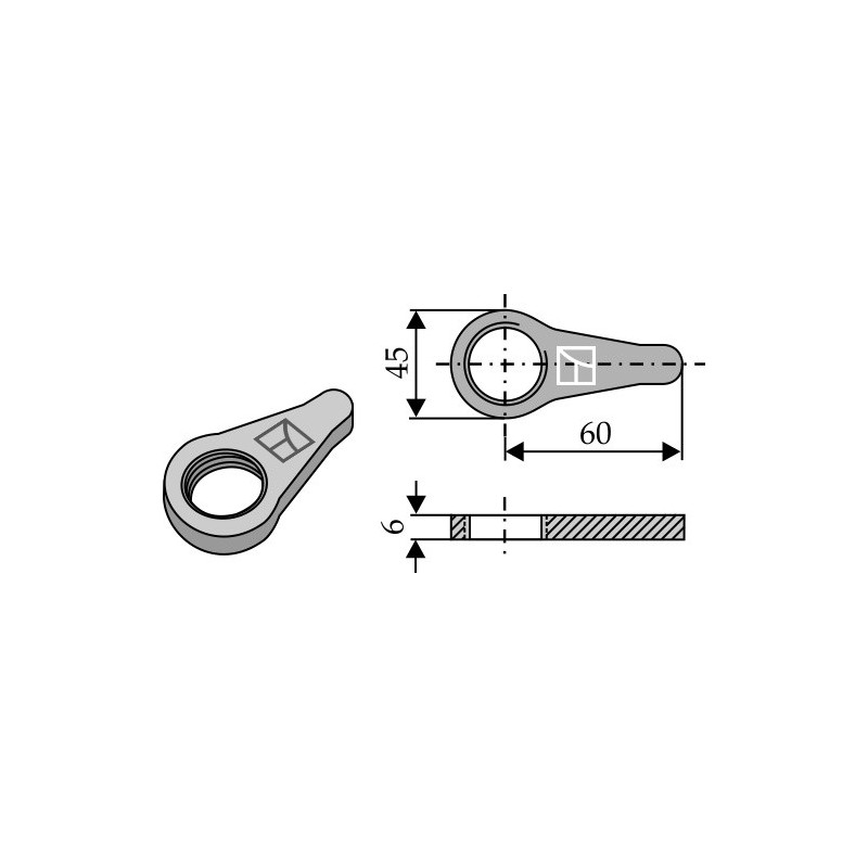 Contre-écrou - standard - AG011065