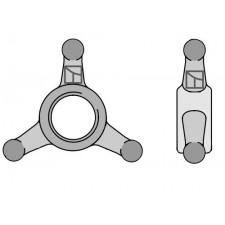 Contre-écrou étoile triangle - AG011004