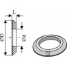 Bague de réduction pour crochets de barres inférieures Cat. III-II