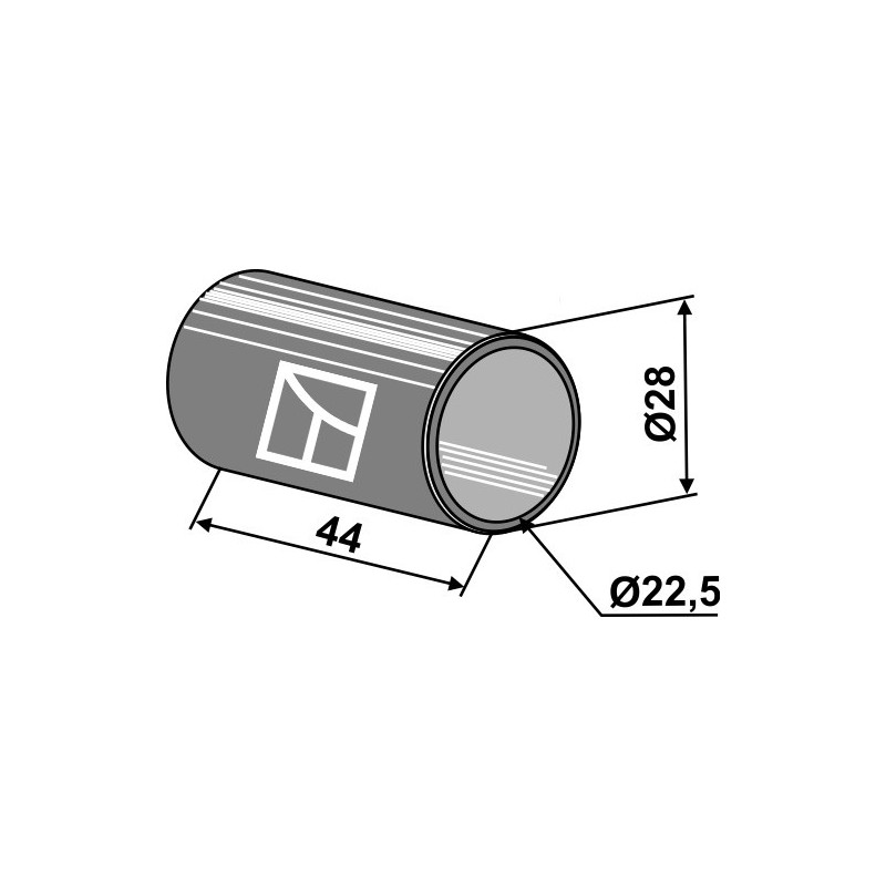 Entretoise de réduction Cat. II-I - AG010095