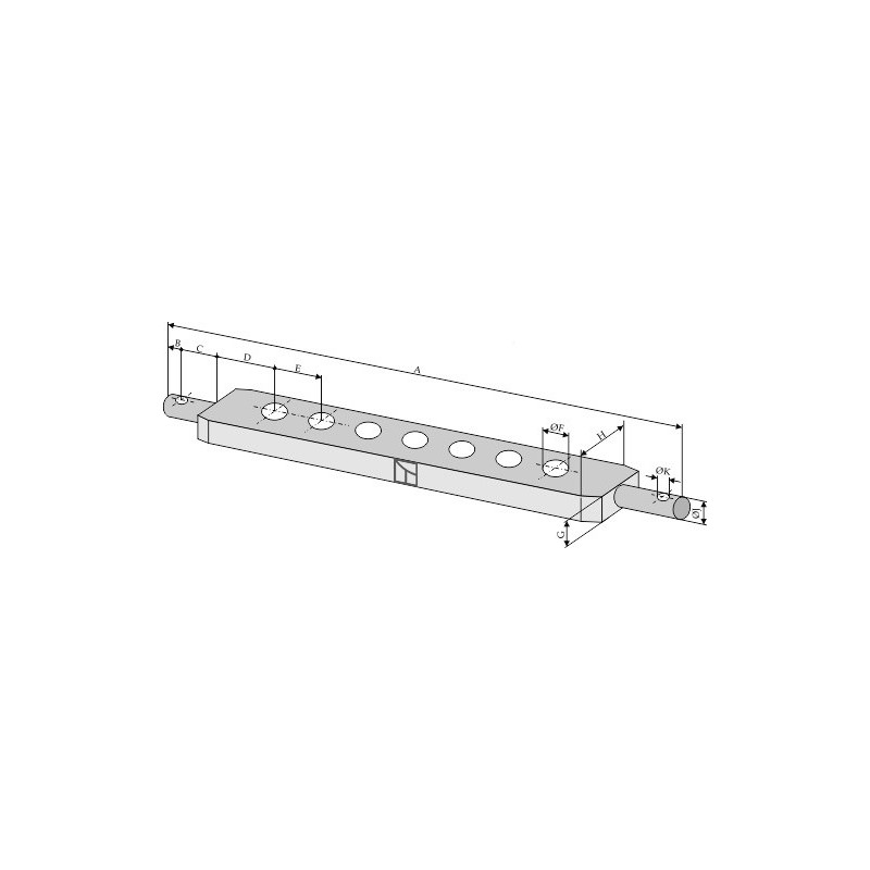 Barre d'attelage - AG010010