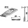 Couteau pour faucheuse - Pöttinger - 434980