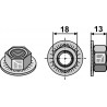 Écrou hexagonal - M12x1,75 - Kuhn - 80201262