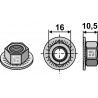 Écrou hexagonal - M10x1,5 - Kuhn - 80201062