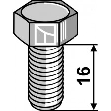 Boulon pour couteaux de faucheuses - M10x1,5 - 8.8