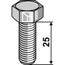 Boulon pour couteaux de faucheuses - M10x1,5 - 10.9 - B.C.S. - 56226918