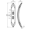 SOC REVERSIBLE 60X12X365  EA 45/75 - FS1999 - 6435