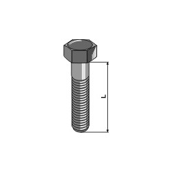 Boulon à tête hexagonale M10 sans écrou - AG008344