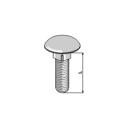 Boulon M8 galvanisé sans écrou - AG008415