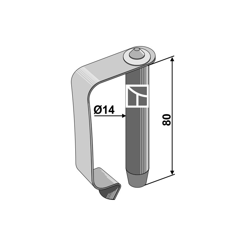 Boulon d'assemblage à ressort - AG011447