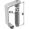 Boulon d'assemblage à ressort - AG011447