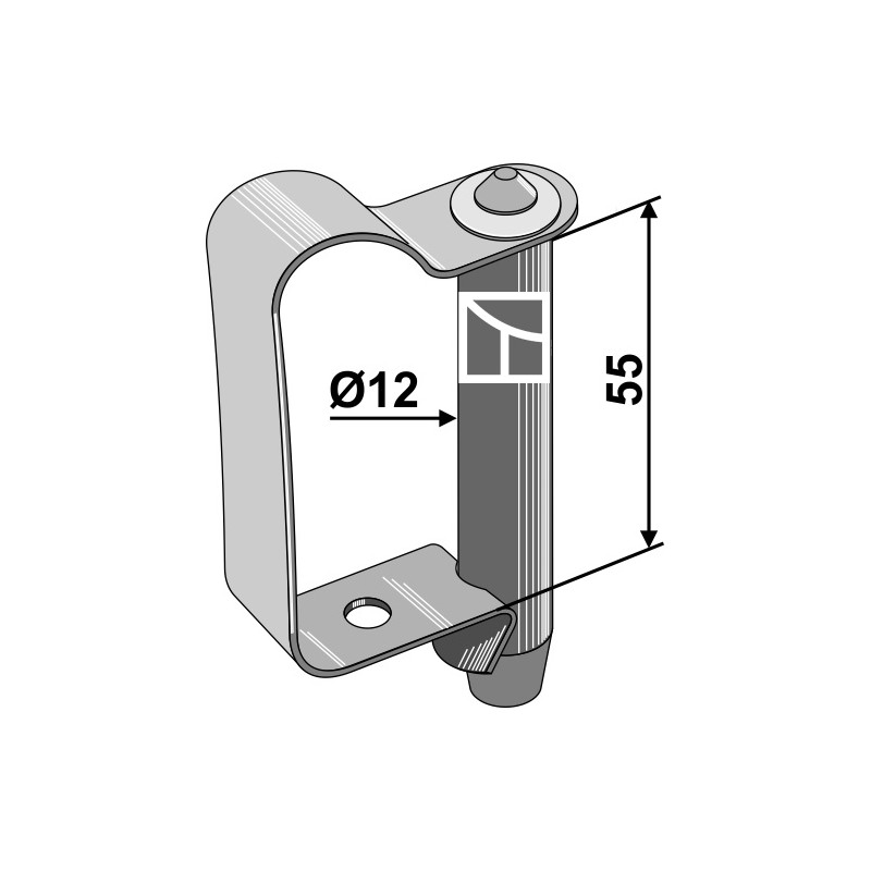 Boulon d'assemblage à ressort - AG011452