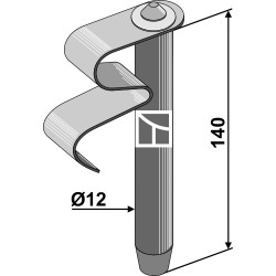 Boulon d'assemblage à ressort - AG011453