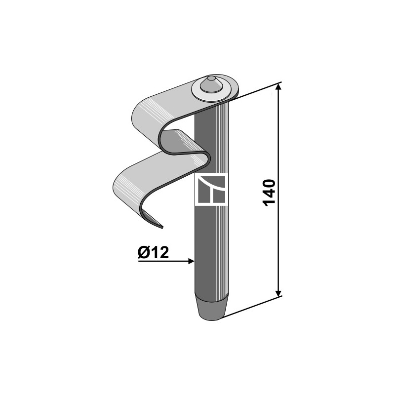 Boulon d'assemblage à ressort - AG011453