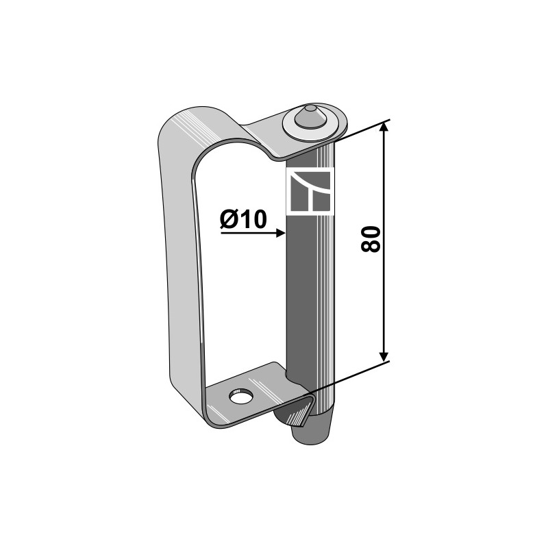 Boulon d'assemblage à ressort - AG011456