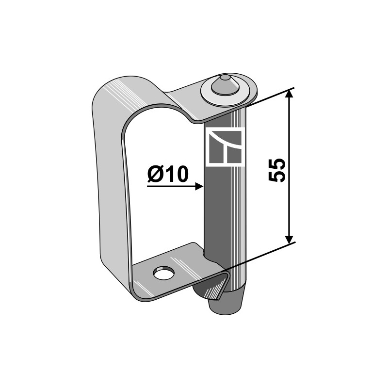 Boulon d'assemblage à ressort - AG011459