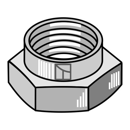 Écrou à freinage interne - M24x2