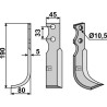 Lame de fraise rotative gauche - Goldoni - 9402