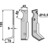 Lame de fraise rotative gauche - Goldoni - 8833