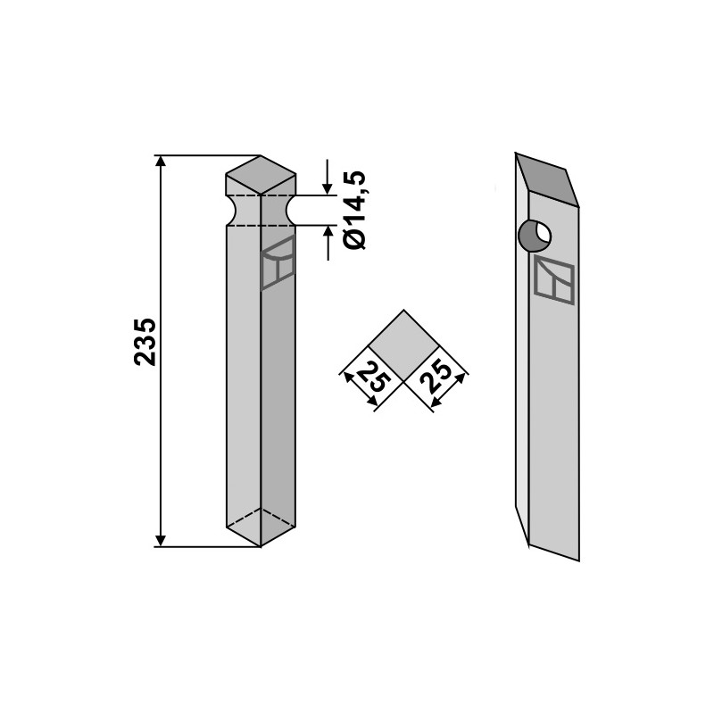 Dent rotative - Krone - 514486.0