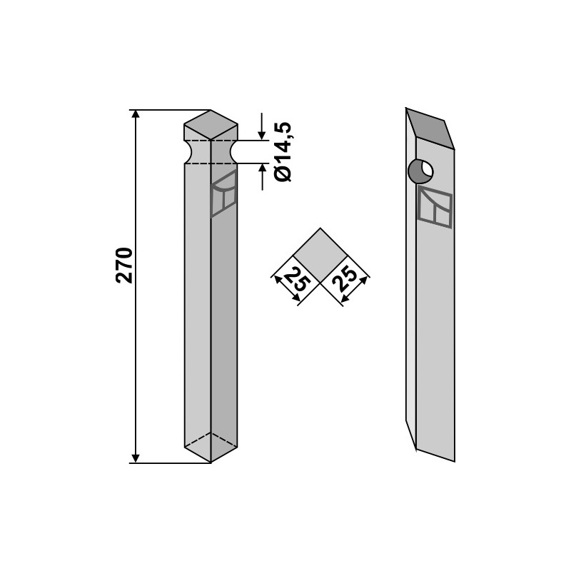 Dent rotative - Krone - 514486.1