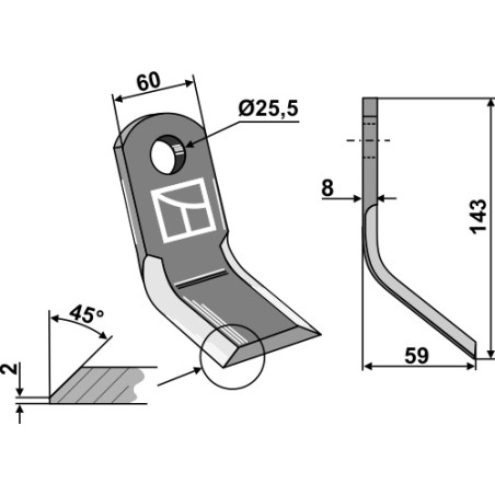 Couteau-Y - AG002531