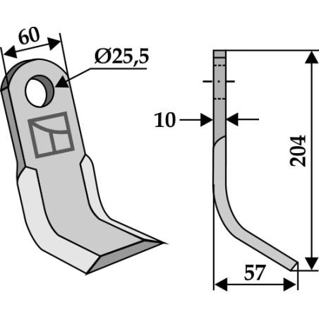 Couteau-Y - Kuhn - 606.0004 - J2555004