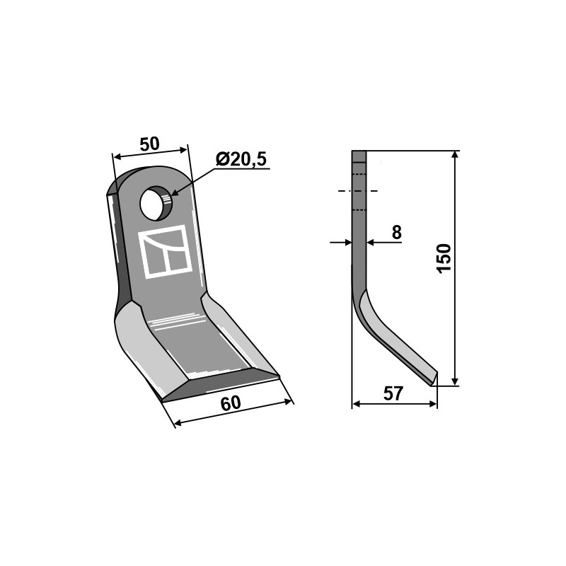 Couteau-Y - AG014441