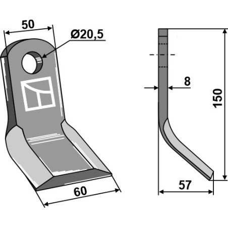 Couteau-Y - AG014441