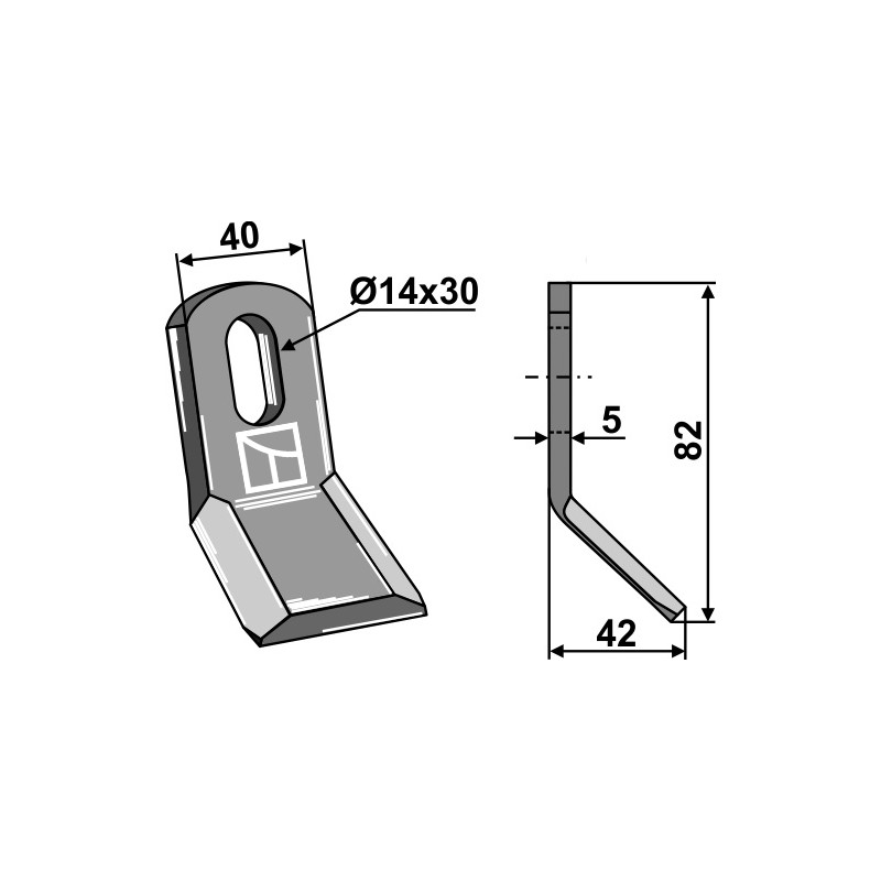 Couteau-Y - Maschio / Gaspardo - T18004060