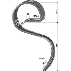 Dent de herse - AG012984