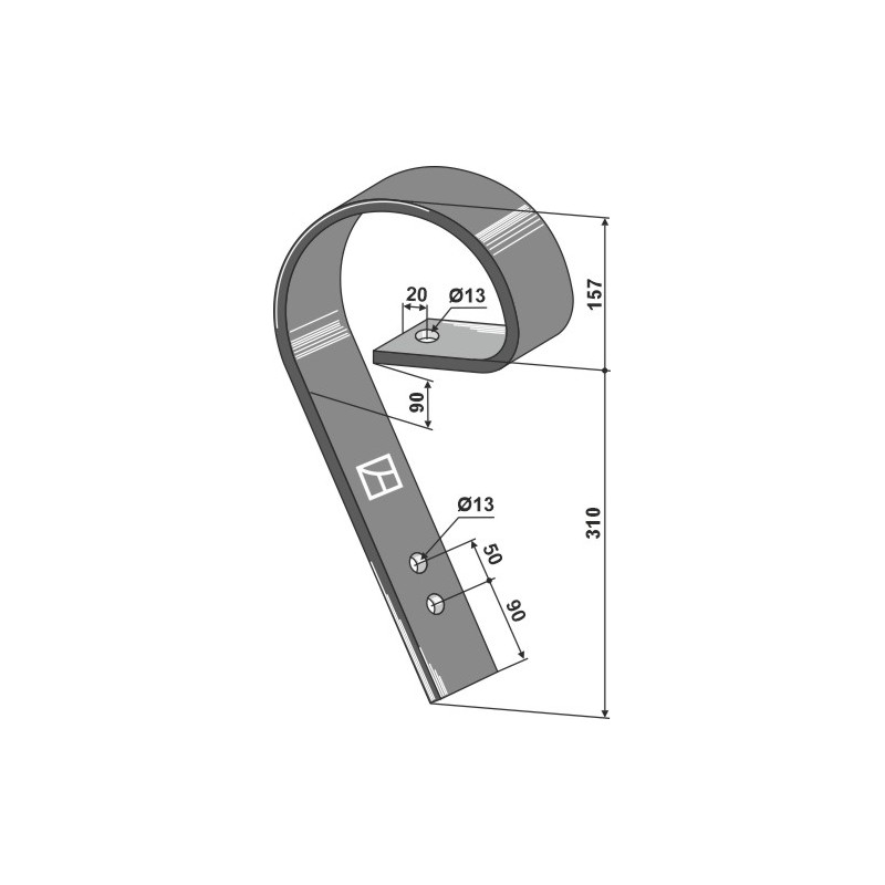 Dent niveleuse - AG012987